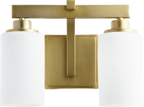 Bathroom Fixtures Two Lights by Quorum ( 19 | 5207-2-80 Lancaster ) 