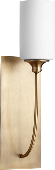 Sconces Single Glass by Quorum ( 19 | 5209-1-80 Celeste ) 