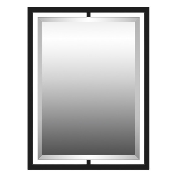 Mirrors Rectangle/Square by Quoizel ( 10 | QR1857MBK Quoizel Reflections ) 