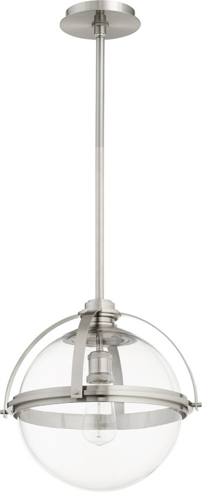 Pendants Glass Down by Quorum ( 19 | 88-15-65 Meridian Globe Pendants ) 