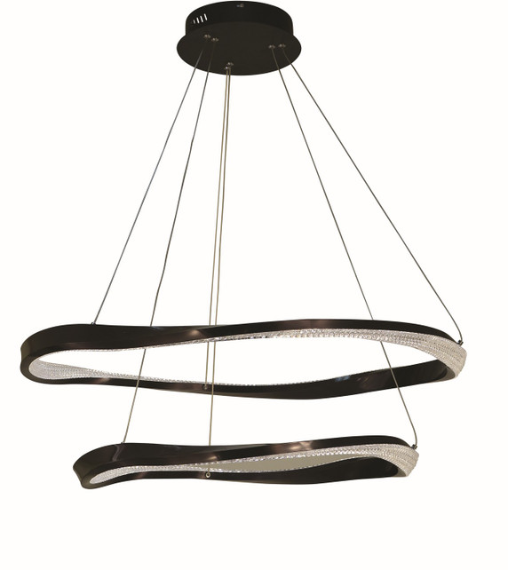 Large Chandeliers Ring/Halo by Thumprints ( 343 | T1068-BK Oakley ) 