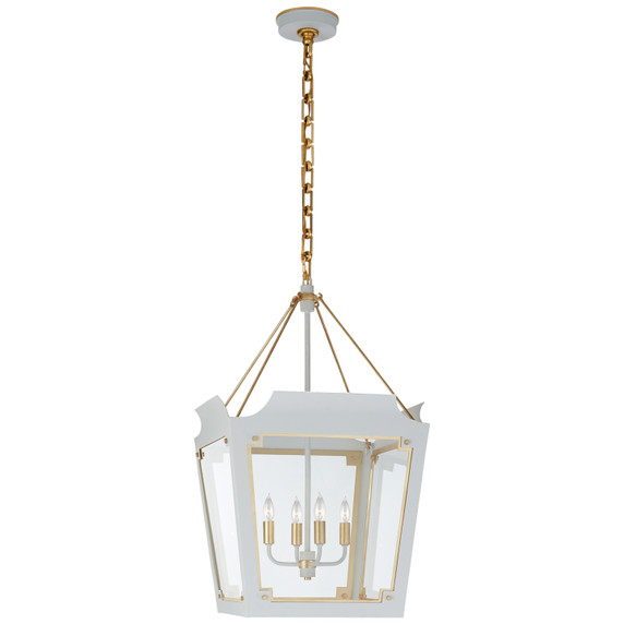 Foyer/Hall Lanterns Glass w/Frame by Visual Comfort Signature ( 268 | JN 5020SW/G-CG Caddo ) 