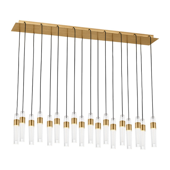 Linear/Island Multi-port/Cascade by Visual Comfort Modern ( 182 | SLCH40227NB-277 Lassell ) 