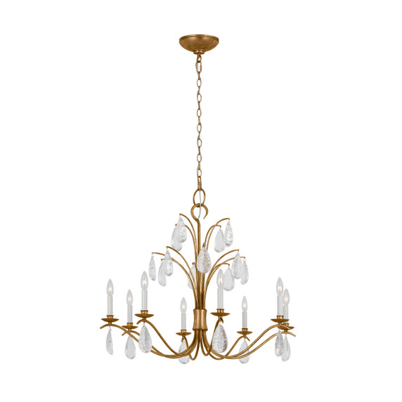 Mid. Chandeliers Candle by Visual Comfort Studio ( 454 | CC1608ADB Shannon ) 