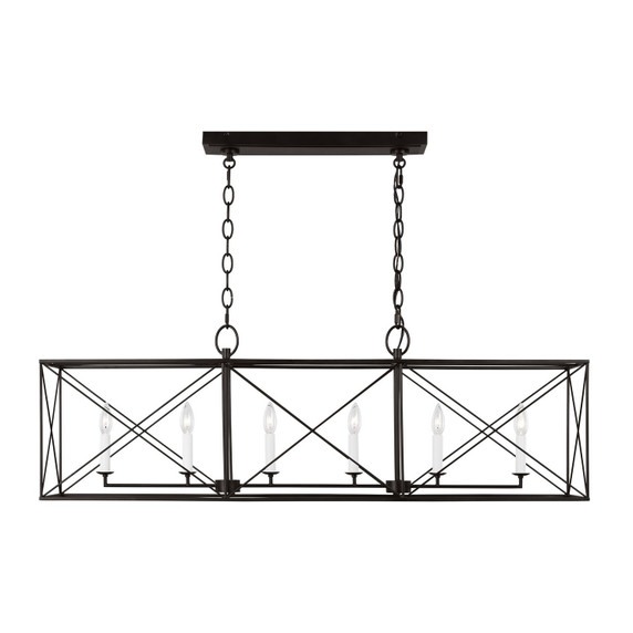 Linear/Island Open Frame by Visual Comfort Studio ( 454 | CC1646AI Beatrix ) 