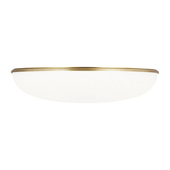 Flush Mounts Bowl Style by Visual Comfort Modern ( 182 | 700FMMGN13BR-LED930-277 Megan ) 