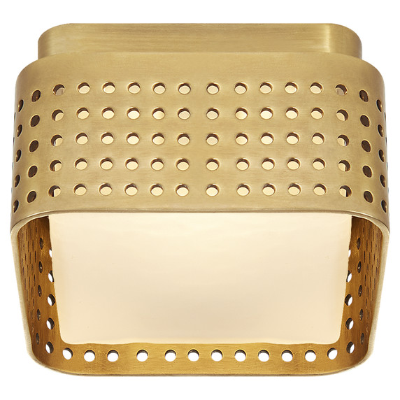 Flush Mounts Cage Style by Visual Comfort Signature ( 268 | KW 4055AB-CDG Precision ) 