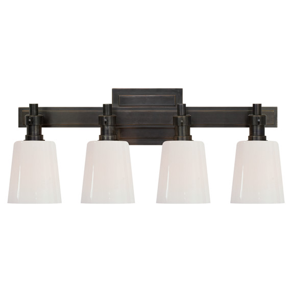 Bathroom Fixtures Four Lights by Visual Comfort Signature ( 268 | TOB 2153BZ-WG Bryant Bath ) 