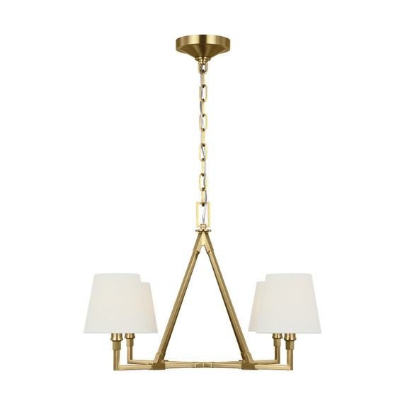 Mid. Chandeliers Candle by Visual Comfort Studio ( 454 | CC1744BBS Perth ) 