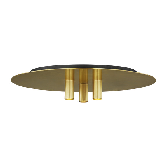 Flush Mounts Multi-Port/Cluster by Visual Comfort Modern ( 182 | 700FMPNT16NB-LED930 Ponte ) 