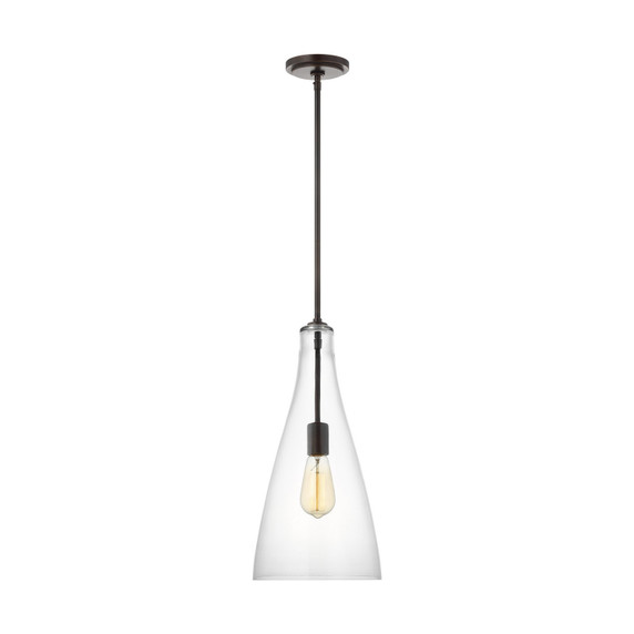 Mini Pendants Glass Down by Visual Comfort Studio ( 454 | 6537001-710 Arilda ) 