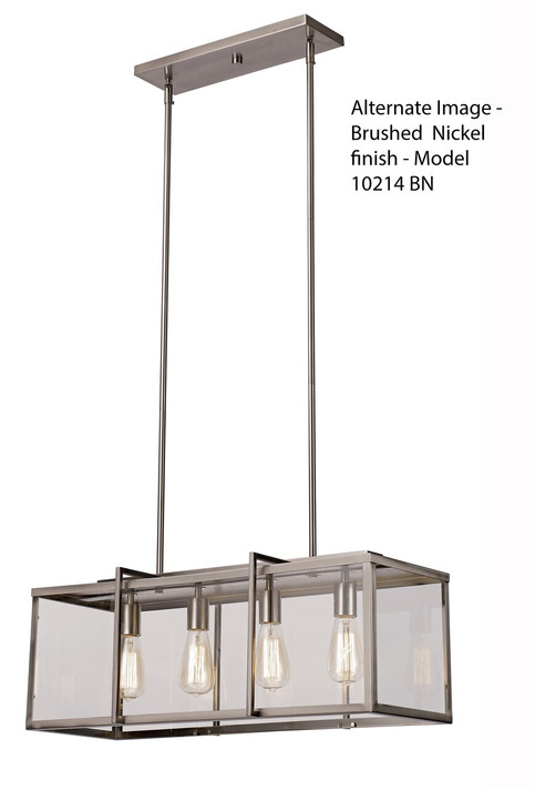 Linear/Island Open Frame by Trans Globe Imports ( 110 | 10213 BN Eastwood II ) 
