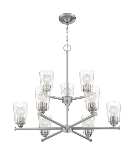 Mid. Chandeliers Glass Up by Nuvo Lighting ( 72 | 60-7189 Bransel ) 