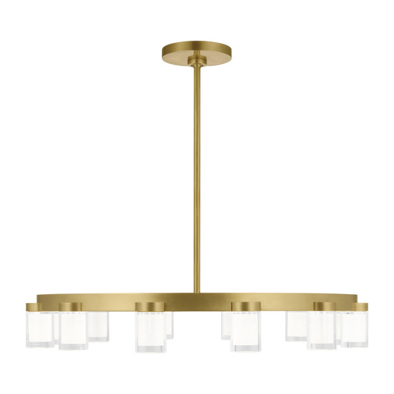 Mid. Chandeliers Glass Down by Visual Comfort Modern ( 182 | 700ESF32NB-LED927-277 Esfera ) 