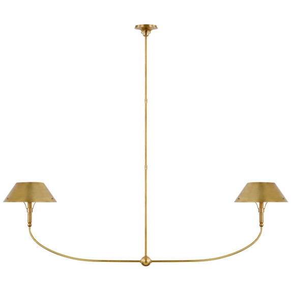 Linear/Island 2 Light Bar by Visual Comfort Signature ( 268 | TOB 5728HAB-HAB Turlington ) 