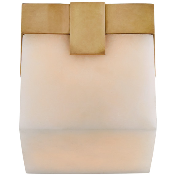 Flush Mounts Glass Down by Visual Comfort Signature ( 268 | KW 4112AB-ALB Covet ) 