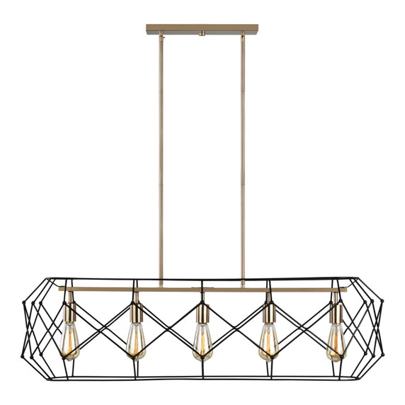 Linear/Island 4 Light + by Visual Comfort Studio ( 454 | 6634105-848 Zarra ) 