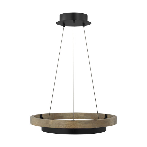 Mid. Chandeliers Ring/Halo by Visual Comfort Modern ( 182 | 700GRC24BW-LED930 Grace ) 