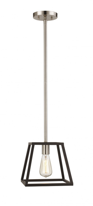 Mini Pendants Open Frame by Trans Globe Imports ( 110 | 10461 BK/BN ) 