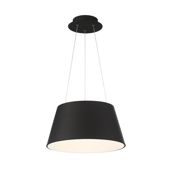 Pendants Drum Shade by W.A.C. Lighting ( 34 | PD-72718-BK Vida ) 
