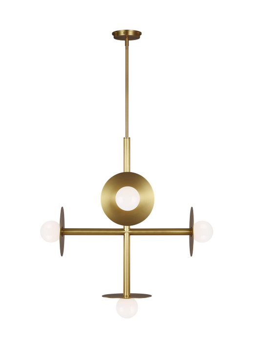 Mid. Chandeliers Starburst by Visual Comfort Studio ( 454 | KC1035BBS Nodes ) 