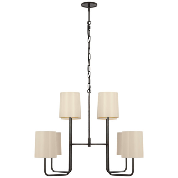 Mid. Chandeliers Candle by Visual Comfort Signature ( 268 | BBL 5083BZ-CW Go Lightly ) 