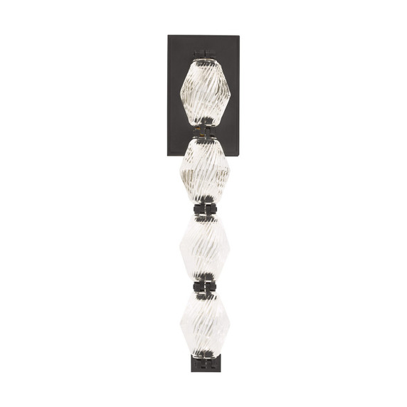 Sconces Quad plus by Visual Comfort Modern ( 182 | 700WSCLR15BZ-LED930 Collier ) 