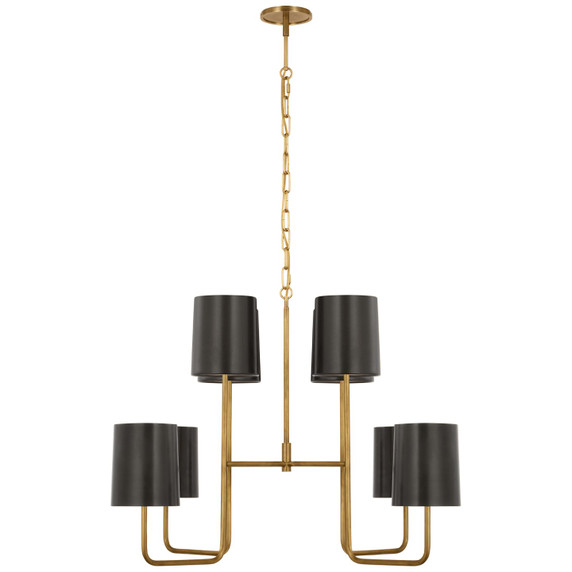 Mid. Chandeliers Candle by Visual Comfort Signature ( 268 | BBL 5083SB-BZ Go Lightly ) 