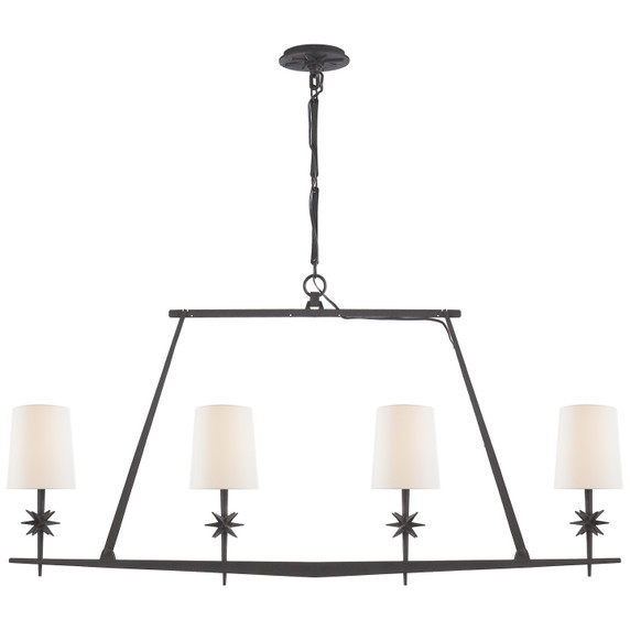 Linear/Island 4 Light + by Visual Comfort Signature ( 268 | S 5316BR-L Etoile ) 