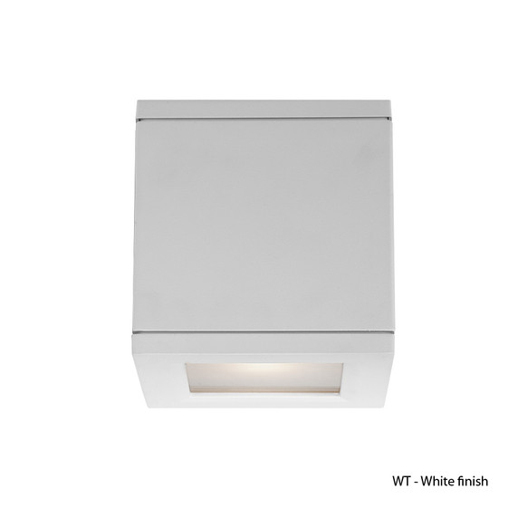 Exterior Wall Mt./Flush by W.A.C. Lighting ( 34 | WS-W2505-WT Rubix ) 