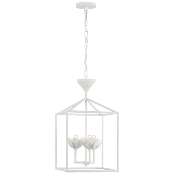 Foyer/Hall Lanterns Open Frame by Visual Comfort Signature ( 268 | JN 5301PW Alberto ) 