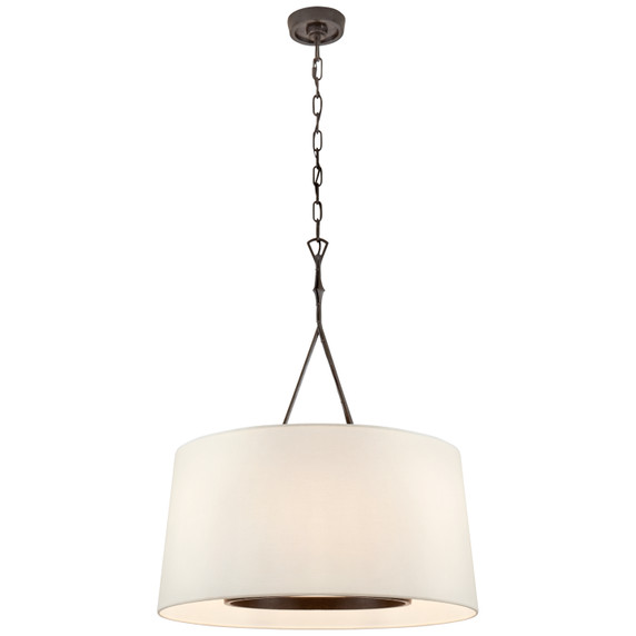 Pendants Drum Shade by Visual Comfort Signature ( 268 | S 5401AI-L Dauphine ) 