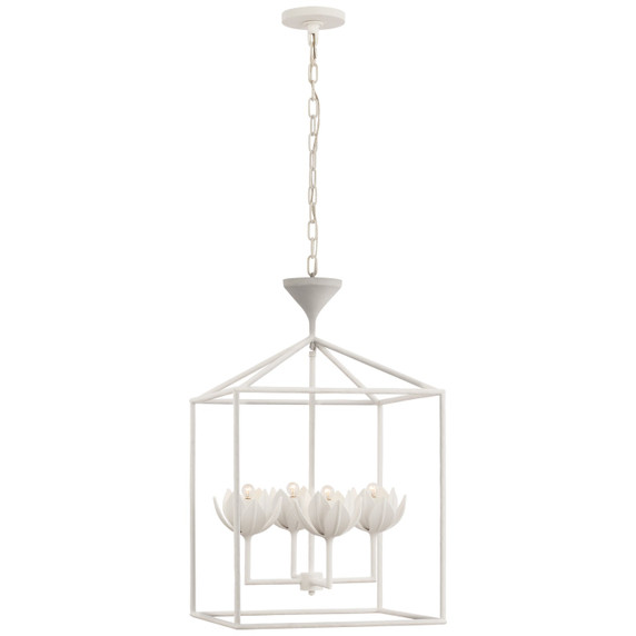 Foyer/Hall Lanterns Open Frame by Visual Comfort Signature ( 268 | JN 5302PW Alberto ) 