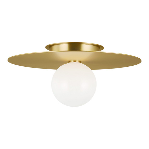 Flush Mounts Exposed Lamps by Visual Comfort Studio ( 454 | KF1021BBS Nodes ) 