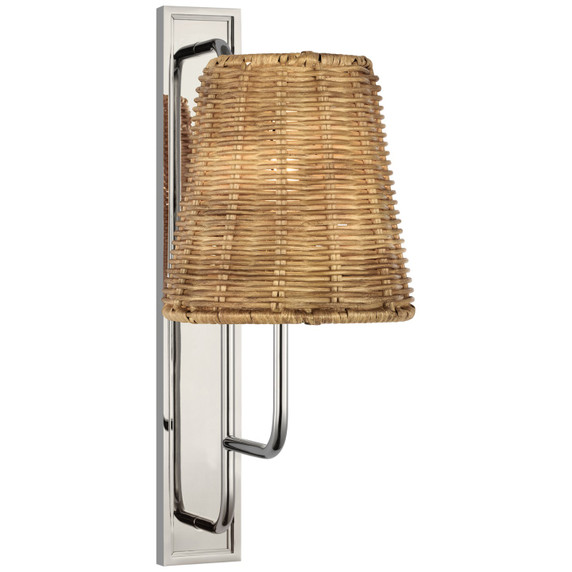 Sconces Single Candle by Visual Comfort Signature ( 268 | AL 2061PN-NTW Rui ) 