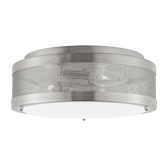Flush Mounts Drum Shade by Visual Comfort Studio ( 454 | 7532003-962 Vander ) 