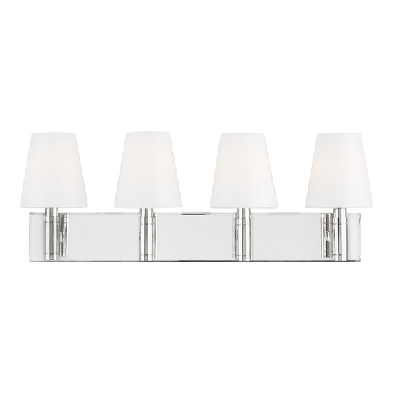 Bathroom Fixtures Four Lights by Visual Comfort Studio ( 454 | TV1044PN Beckham Classic ) 