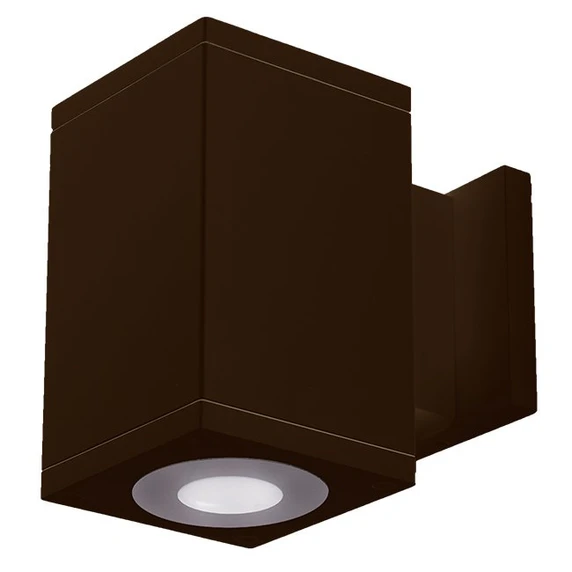 Exterior Sconces by W.A.C. Lighting ( 34 | DC-WS05-F827A-BZ Cube Arch ) 