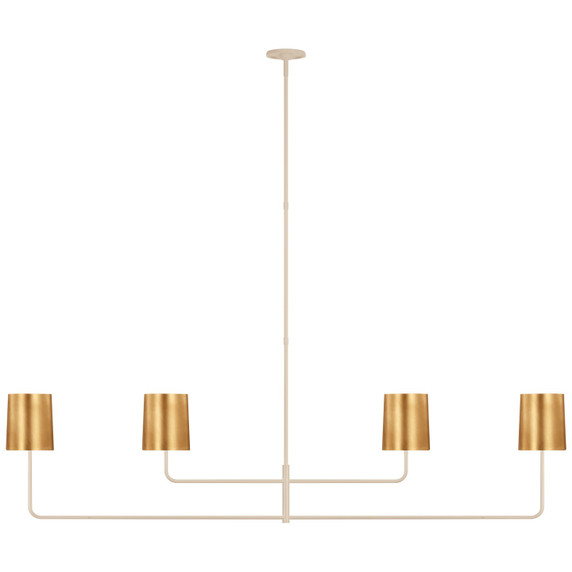 Linear/Island 4 Light + by Visual Comfort Signature ( 268 | BBL 5087CW-G Go Lightly ) 