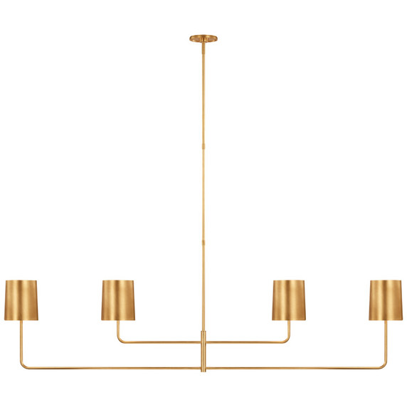 Linear/Island 4 Light + by Visual Comfort Signature ( 268 | BBL 5087G-G Go Lightly ) 