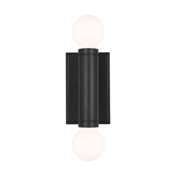 Sconces Double Candle by Visual Comfort Studio ( 454 | TW1042AI Beckham Modern ) 