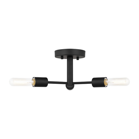 Semi-Flush Mts. Exposed Lamps by Visual Comfort Studio ( 454 | 7700503-112 Axis ) 