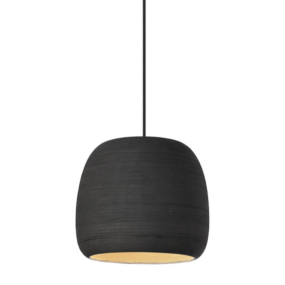 Pendants Glass Down by Visual Comfort Modern ( 182 | 700TDKRMPSBB-LED927 Karam ) 