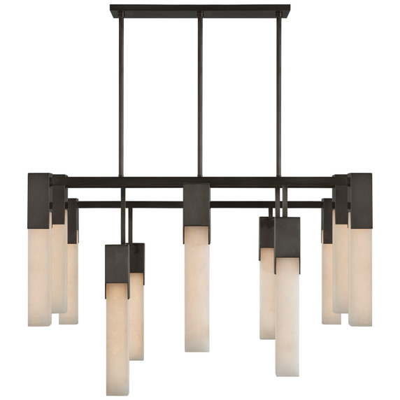 Linear/Island 4 Light + by Visual Comfort Signature ( 268 | KW 5115BZ-ALB Covet ) 