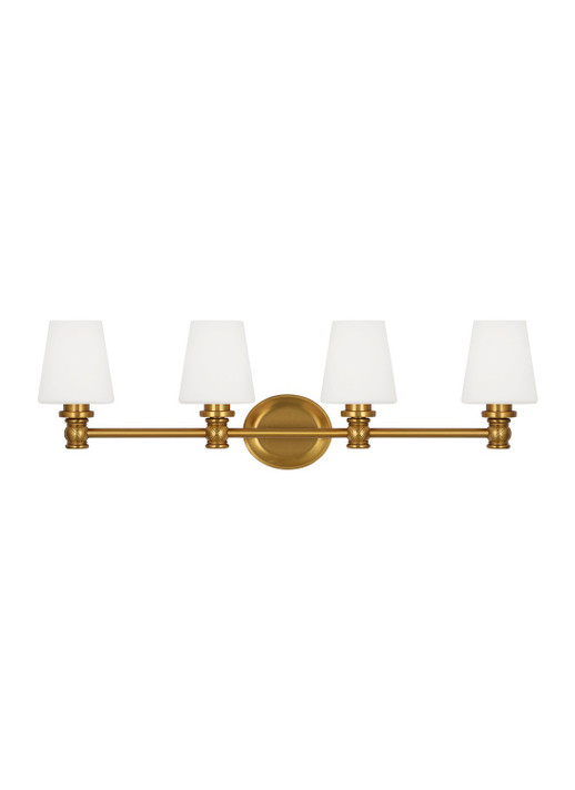 Bathroom Fixtures Four Lights by Visual Comfort Studio ( 454 | VS22104BBS Xavierre ) 