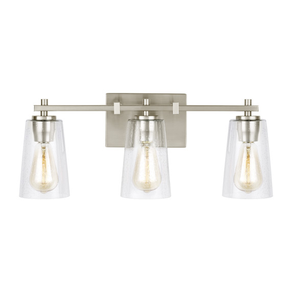 Bathroom Fixtures Three Lights by Visual Comfort Studio ( 454 | VS24303SN Mercer ) 