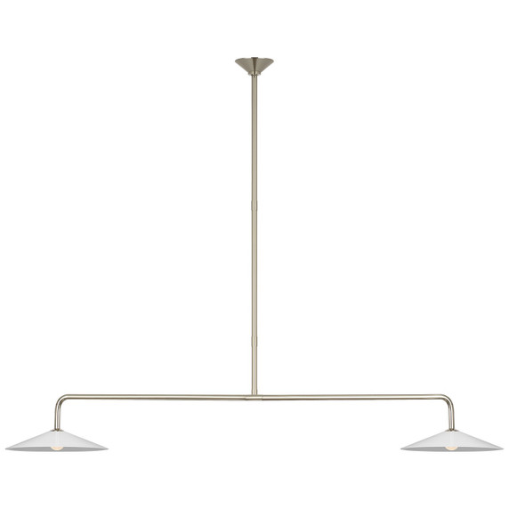 Linear/Island 2 Light Bar by Visual Comfort Signature ( 268 | AL 5035PN-WG Ponce ) 