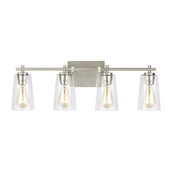Bathroom Fixtures Four Lights by Visual Comfort Studio ( 454 | VS24304SN Mercer ) 