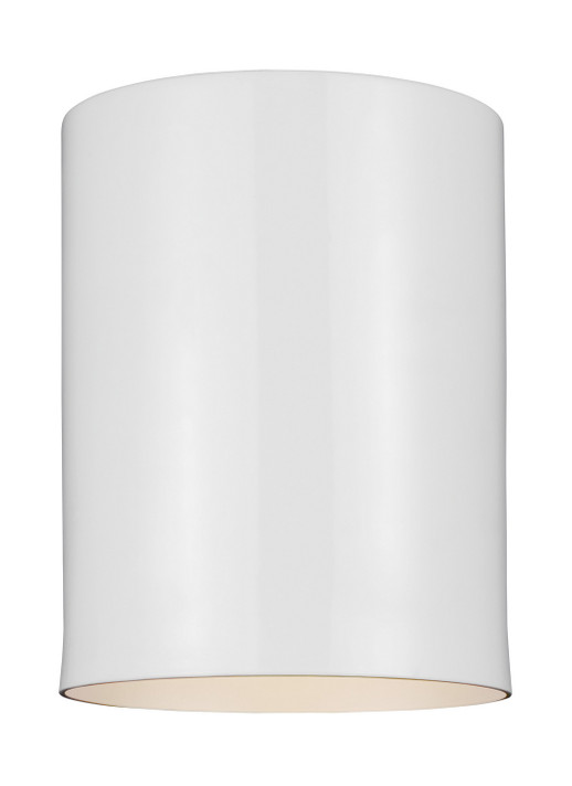 Exterior Ceiling Mount by Visual Comfort Studio ( 454 | 7813801EN3-15 Outdoor Cylinders ) 