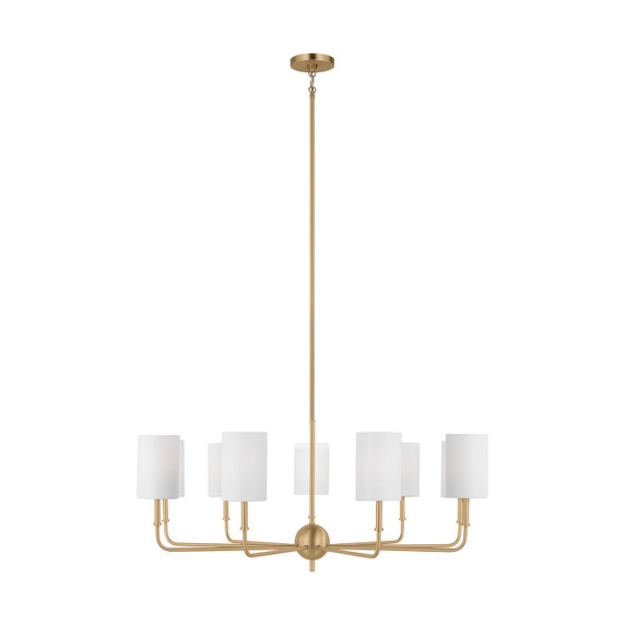 Mid. Chandeliers Candle by Visual Comfort Studio ( 454 | 3109309-848 Foxdale ) 
